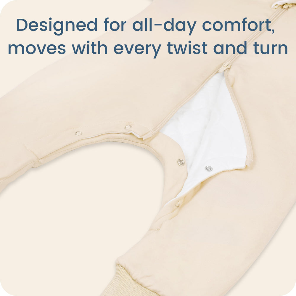 TOTBASIC sleep sack 1.0 TOG for year-round warmth in nurseries