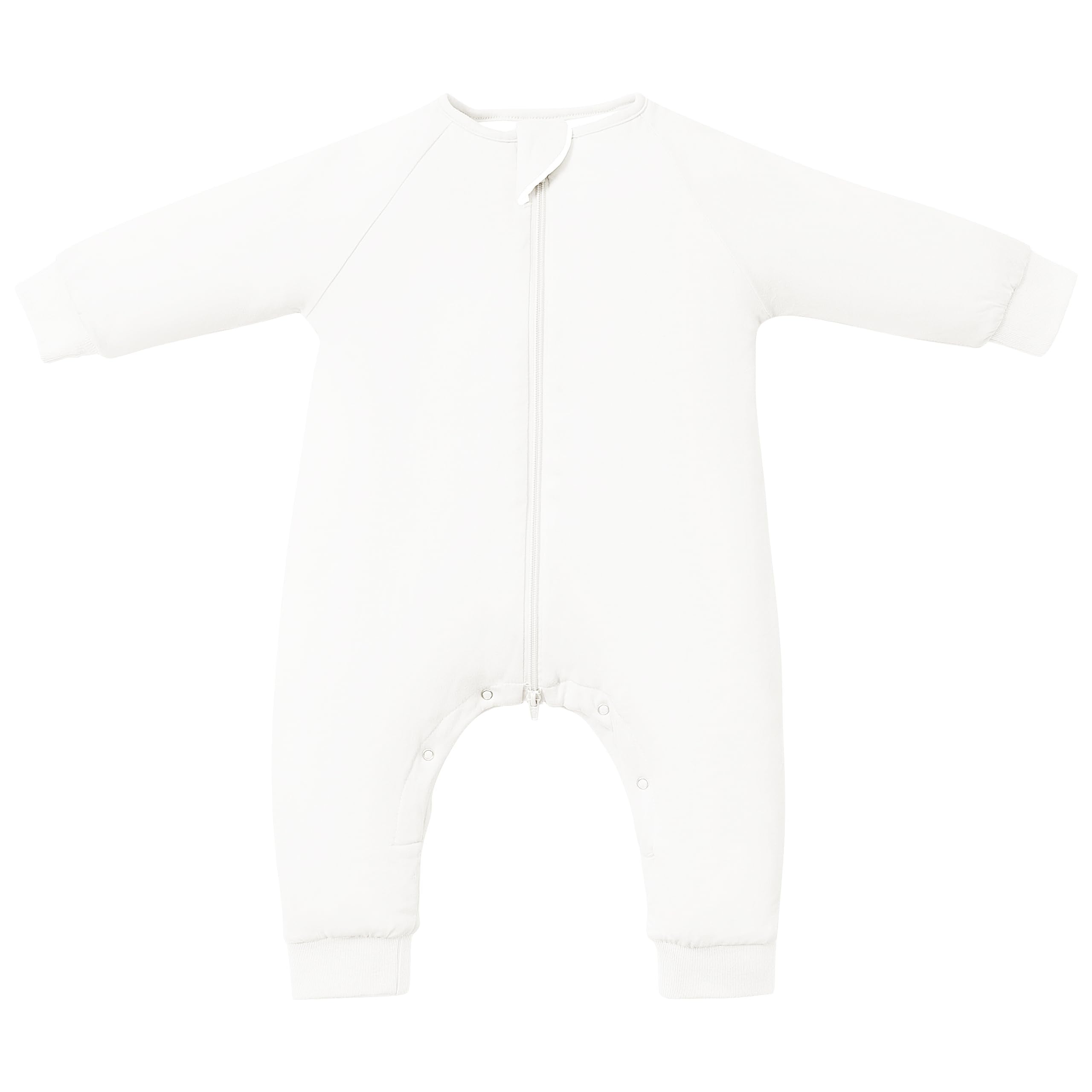 TOTBASIC cloud sleep sack for toddlers with feet provides full coverage and freedom of movement