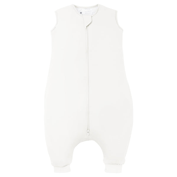 TOTBASIC Toddler Sleep Sack with Feet cloud closeup, cozy breathable fabric for daily comfort.