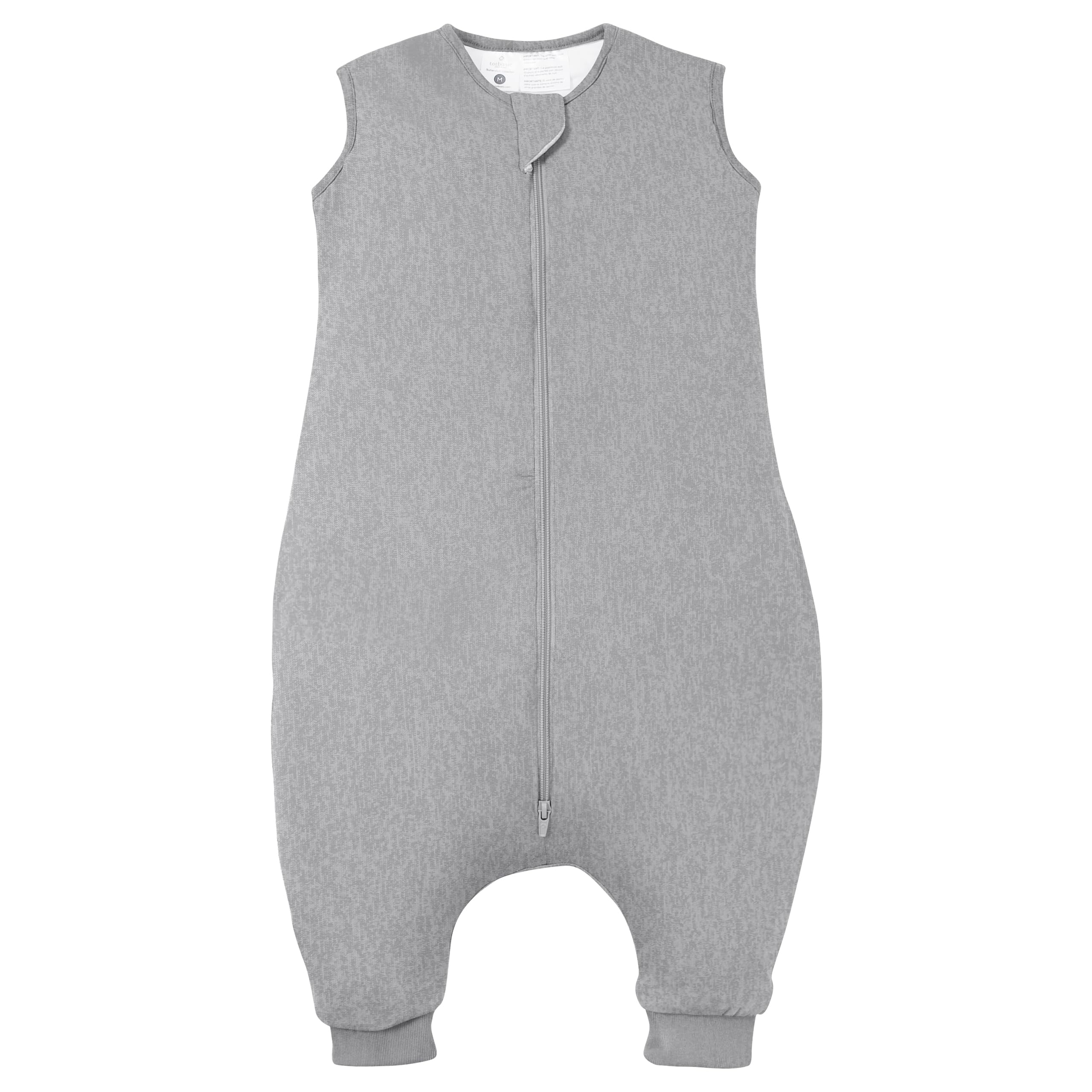 TOTBASIC toddler sleep sack with feet keeps walkers cozy and free to move.