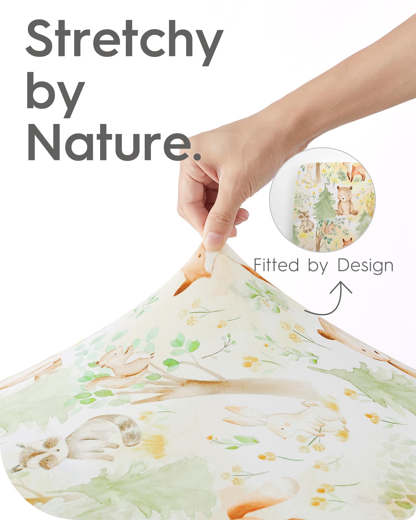 TotBasic two-pack giftable crib sheets brighten nursery decor