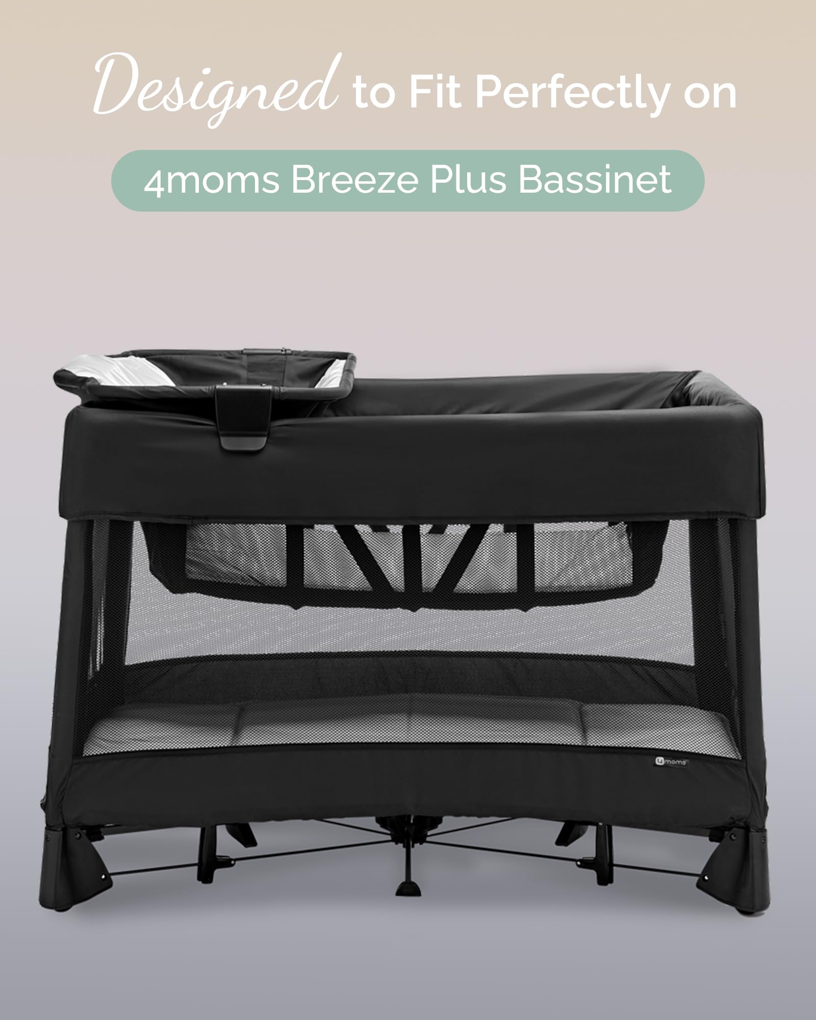 TotCare bassinet sheets in sky color offer buttery softness for newborn comfort.