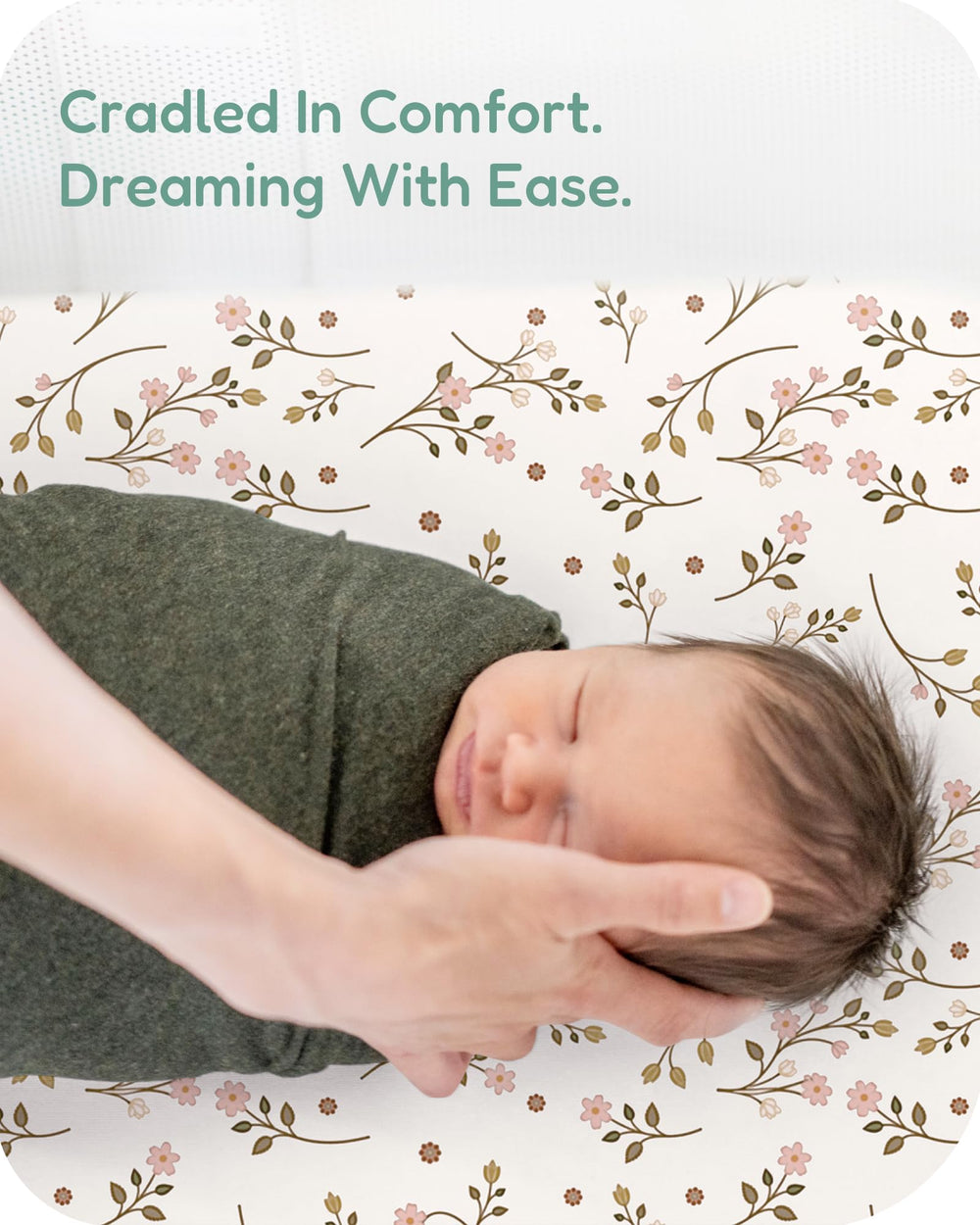 TotChill 2-pack bassinet sheets, convenient rotation for busy nights