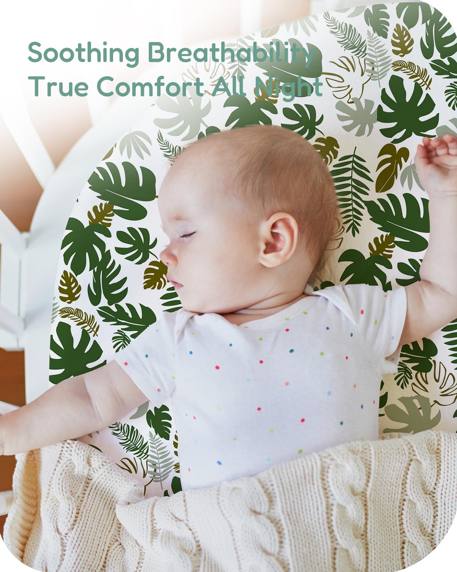 TotChill bassinet sheet fits most bassinet mattresses