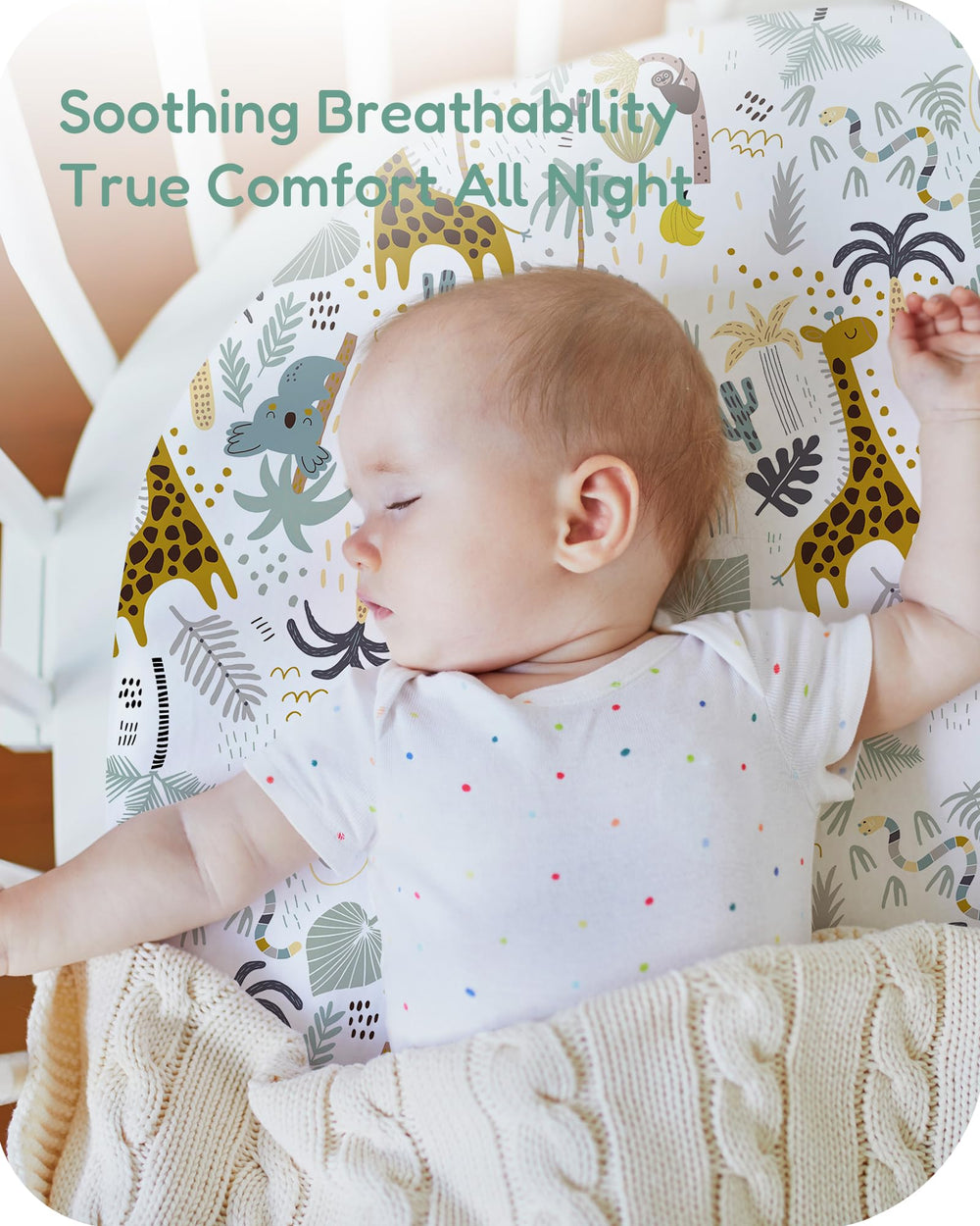 Universal fit covers most bassinet mattresses for quick swaps.