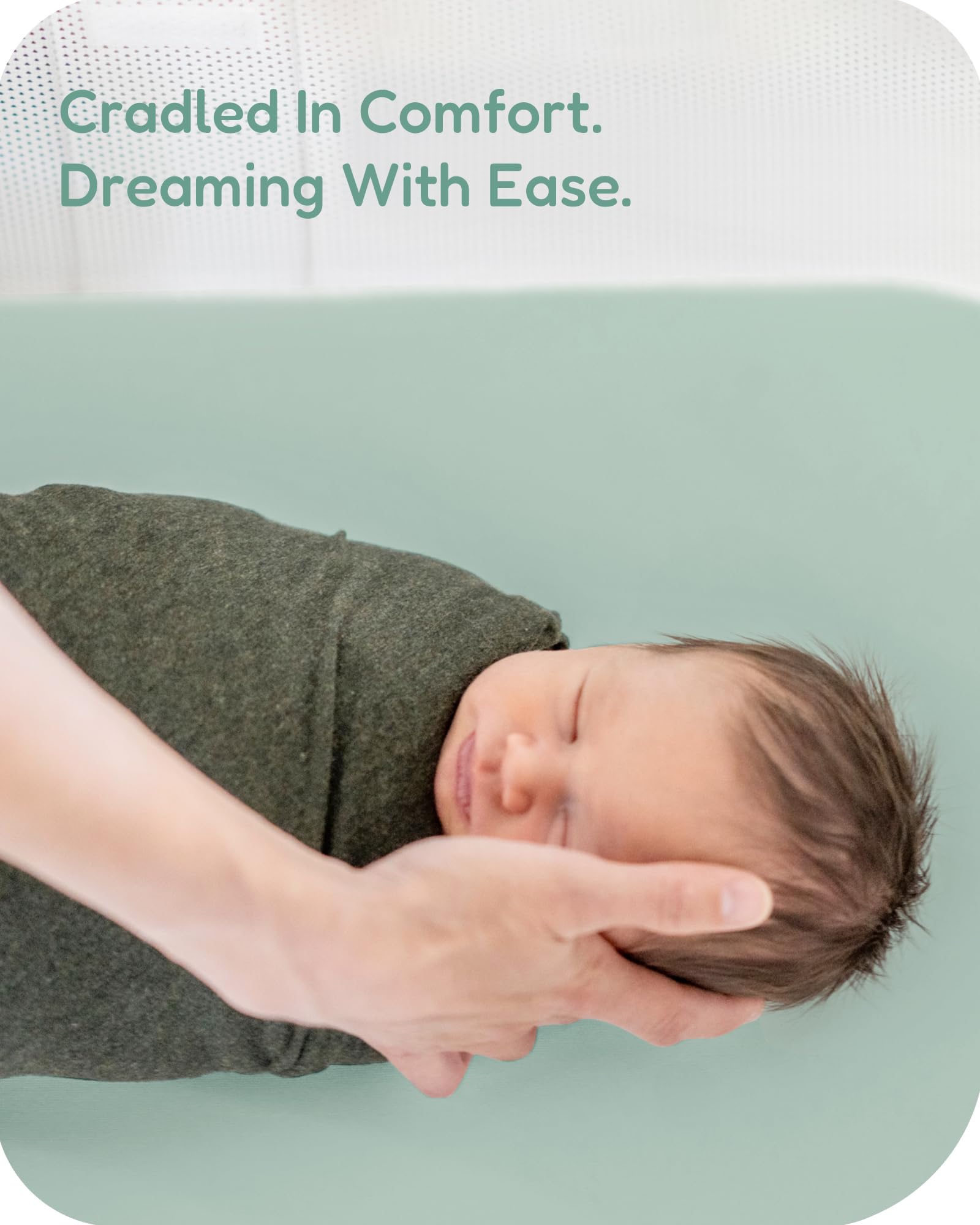 TotChill bassinet sheet stretch-fit for snug nursery use