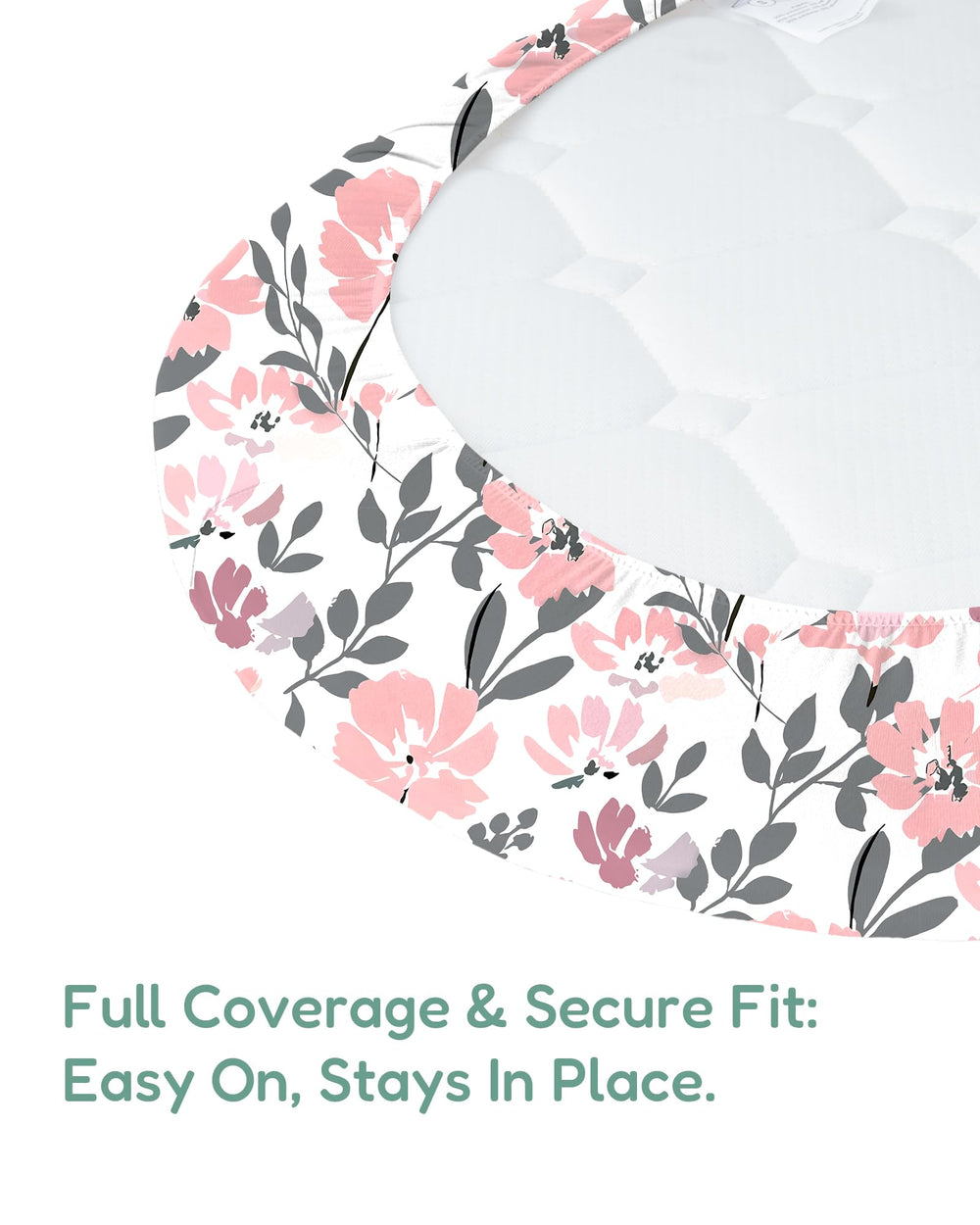 TotChill bassinet sheet unisex colors coordinating with any outfit