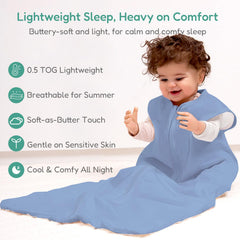 TOTCHILL bat sleep sack with roomy leg area for kicking