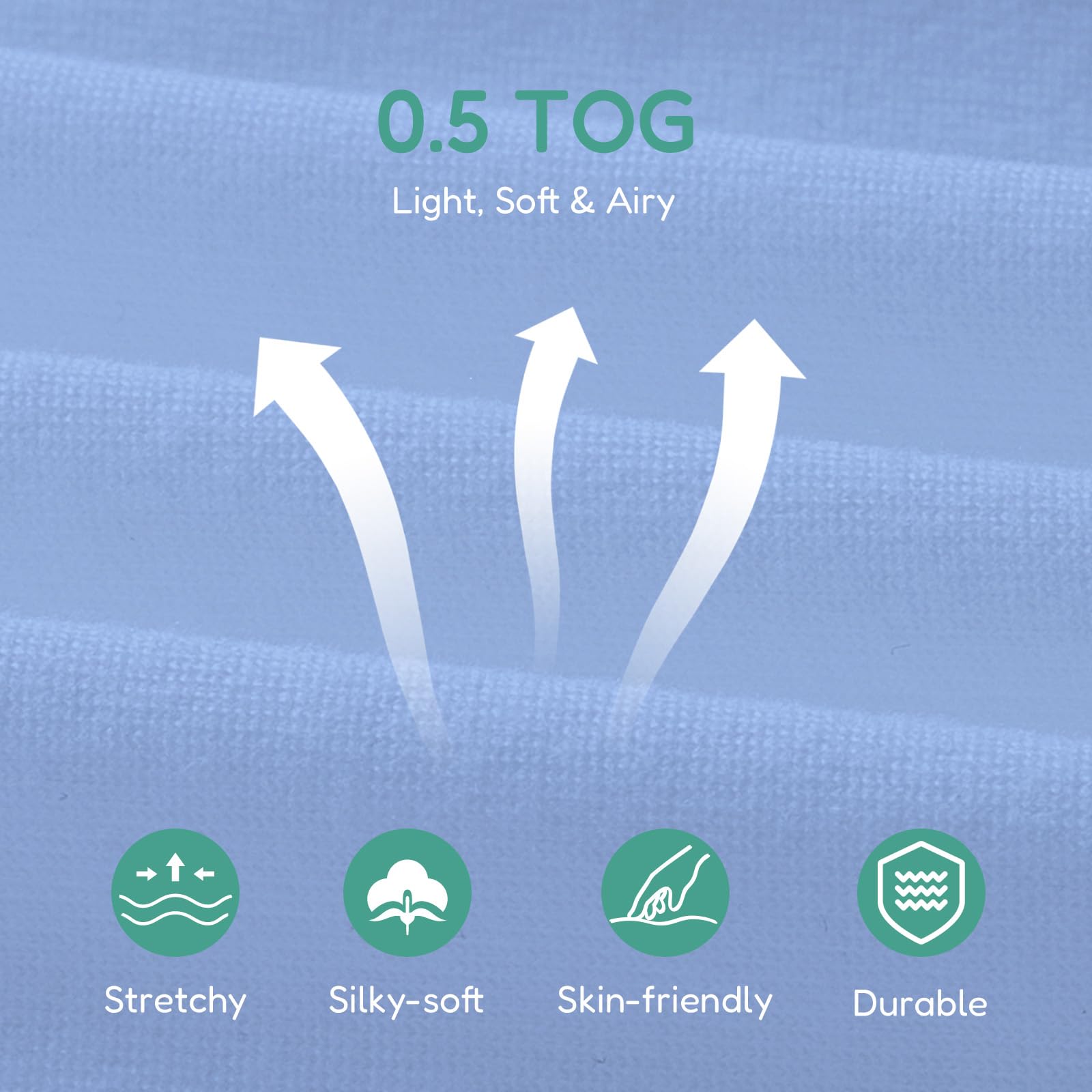 TOTCHILL bottom-zip design protects skin during diaper changes
