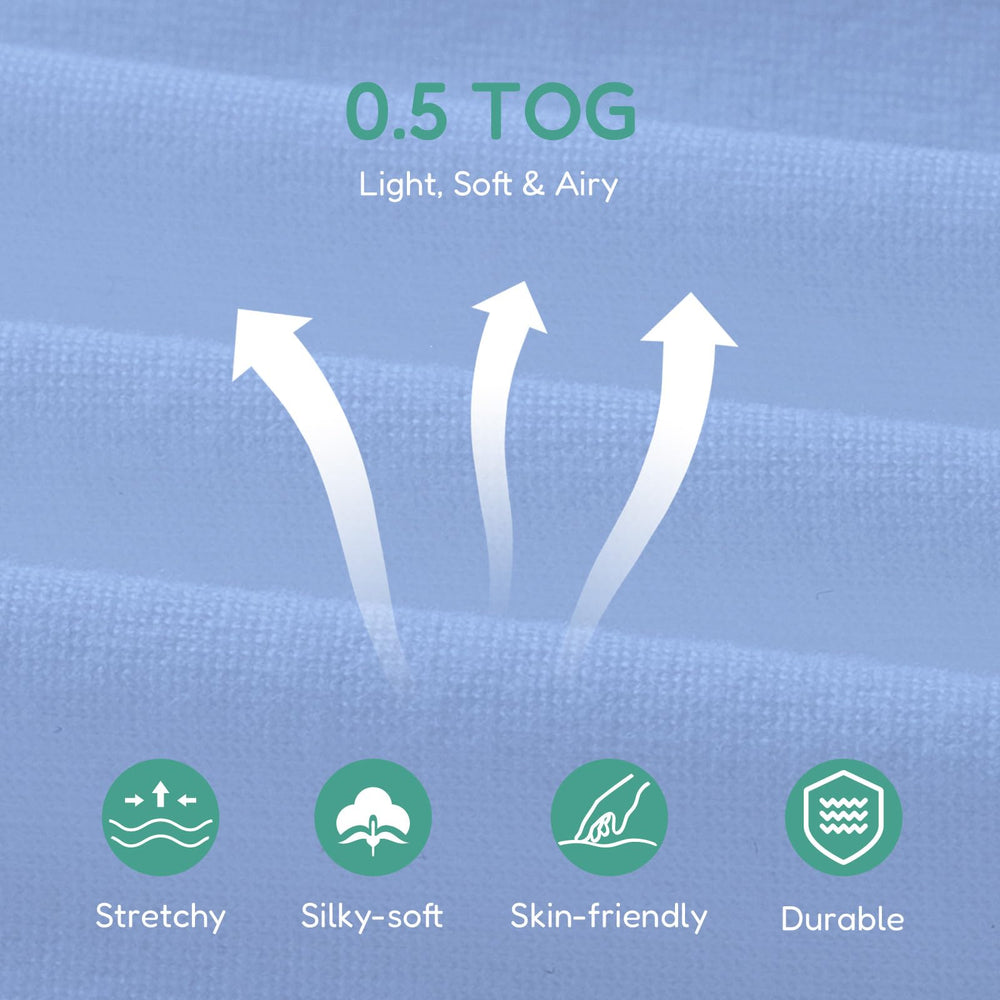TOTCHILL bottom-zip design protects skin during diaper changes