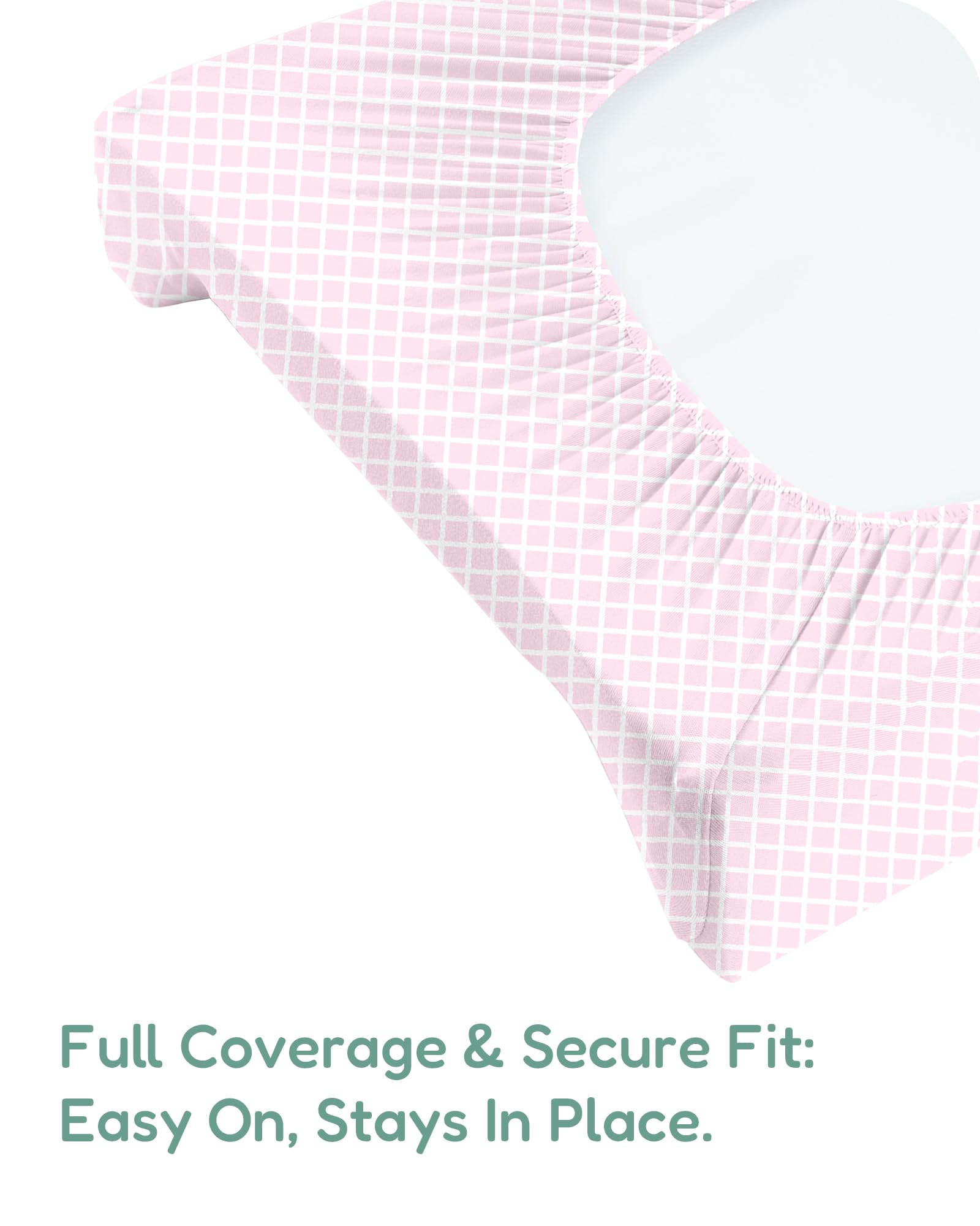 TotChill breathable, temperature-regulating fabric supports year-round comfort.