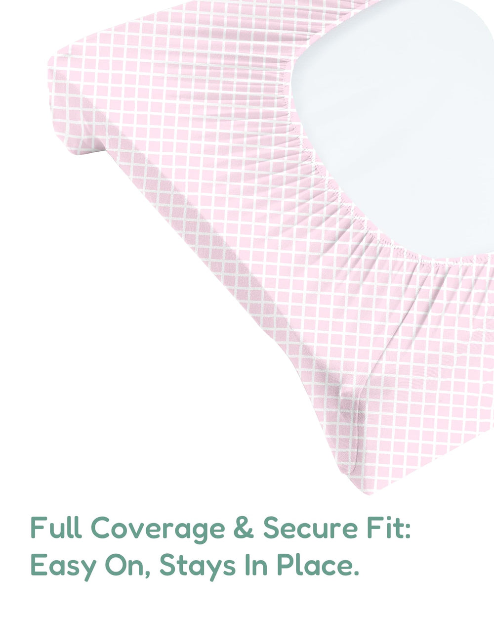 TotChill breathable, temperature-regulating fabric supports year-round comfort.