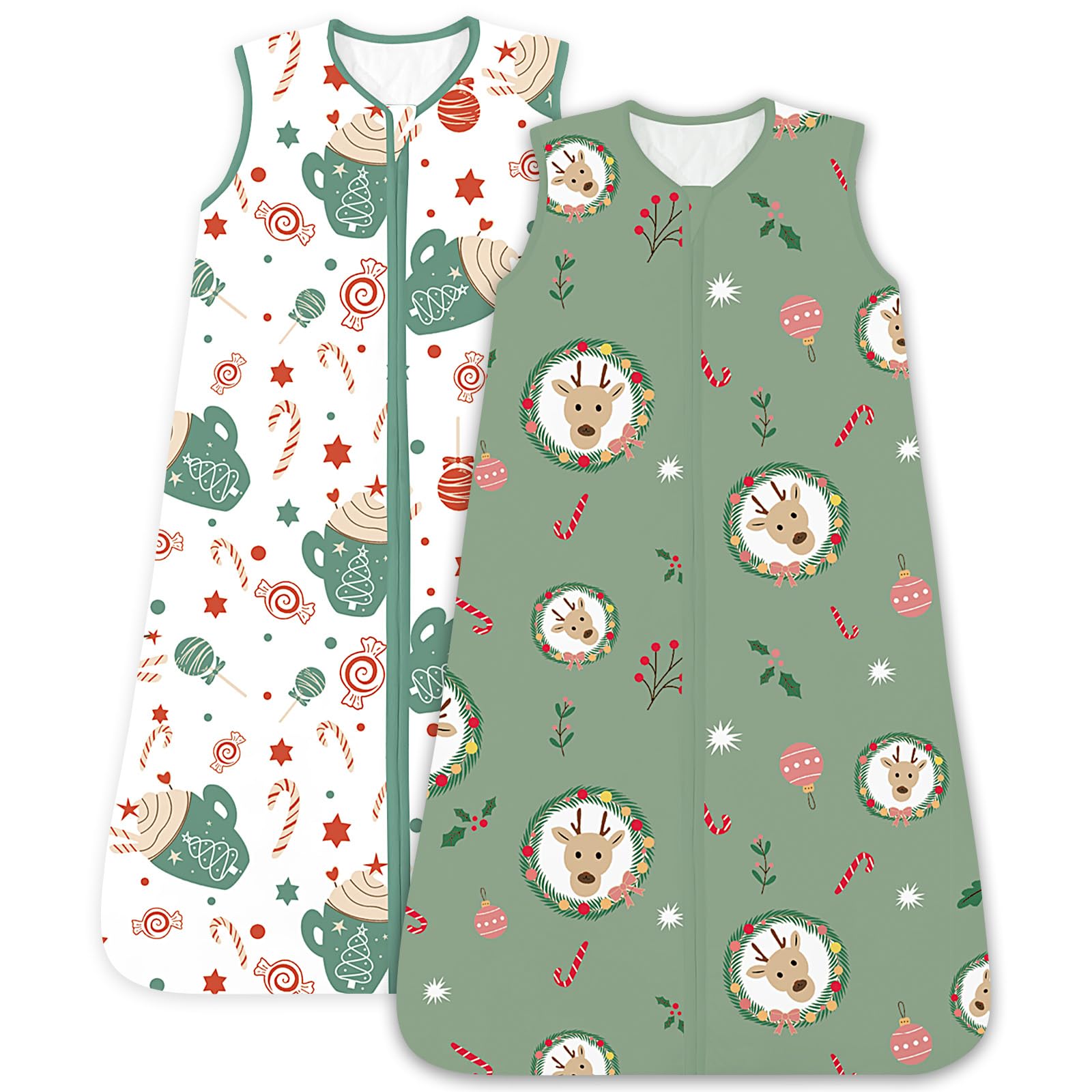 TOTCHILL Christmas Sleep Sack with soft fabric for cozy nights