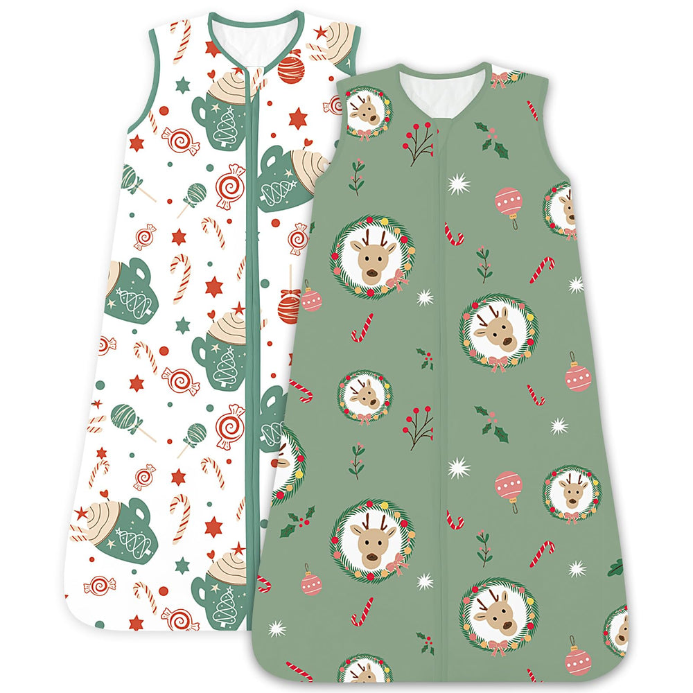 TOTCHILL Christmas Sleep Sack with soft fabric for cozy nights