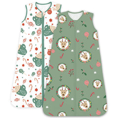 TOTCHILL Christmas Sleep Sack with soft fabric for cozy nights