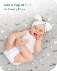 TotChill 2-pack crib sheets offer soft, breathable comfort for daily use.