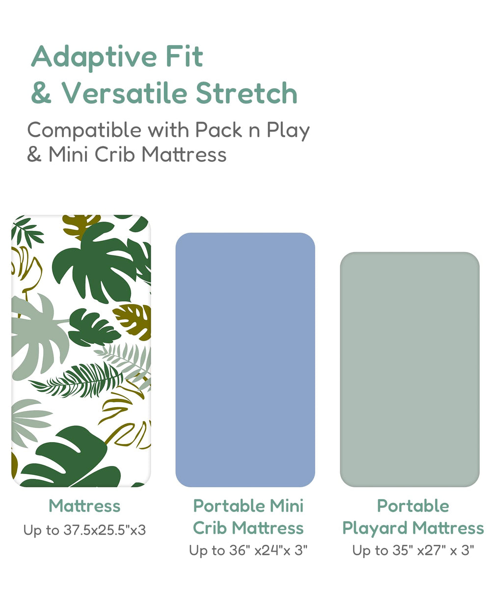 TotChill durable sheets withstand hundreds of washes without fading.