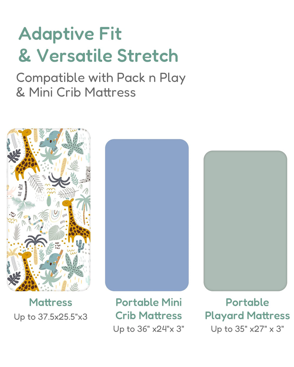 TotChill durable sheets resist fading and pilling after many washes.