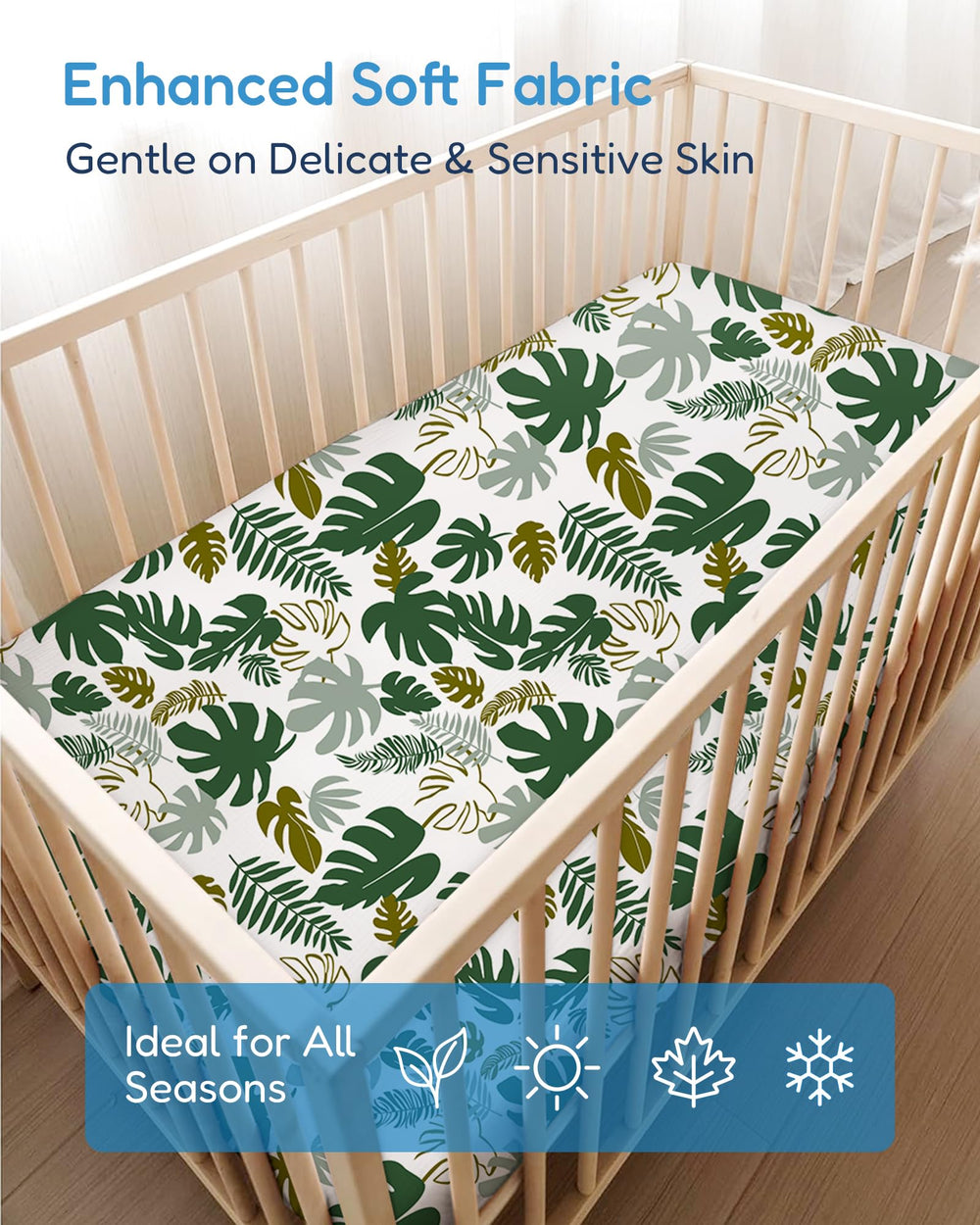 TotChill gift-ready crib sheets ideal for baby showers and registries