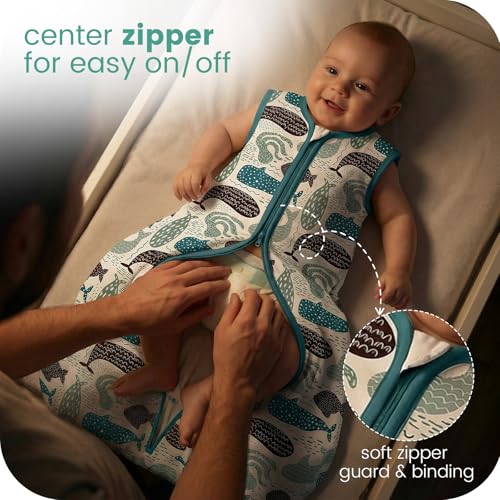 TOTCHILL Sleep Sack provides ample legroom for natural kicking and movement.