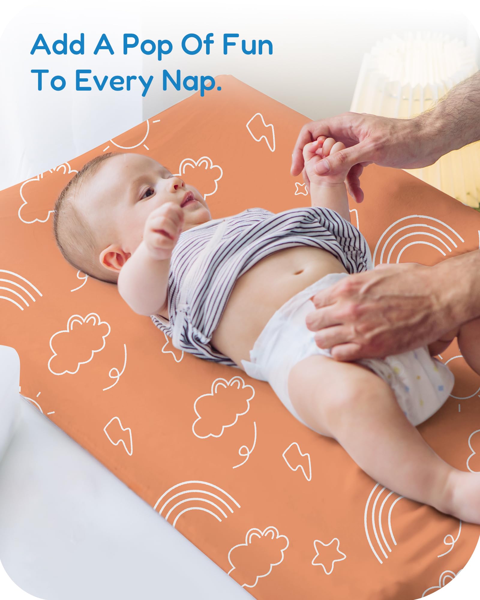 TotChill soft jersey-knit fabric provides gentle, baby-friendly comfort.