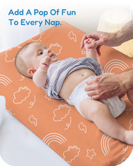 TotChill soft jersey-knit fabric provides gentle, baby-friendly comfort.