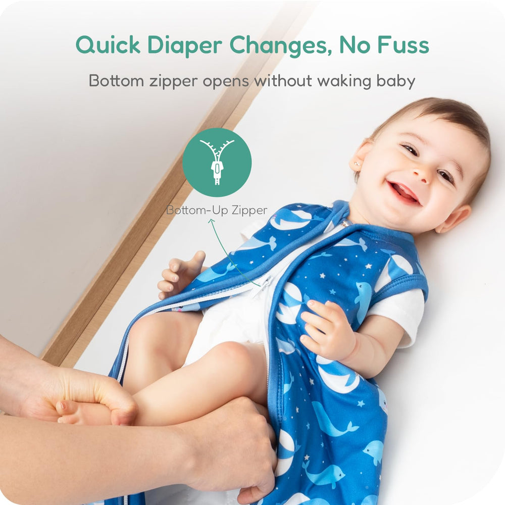 Totchill roomy design allows kicking and stretching during sleep.