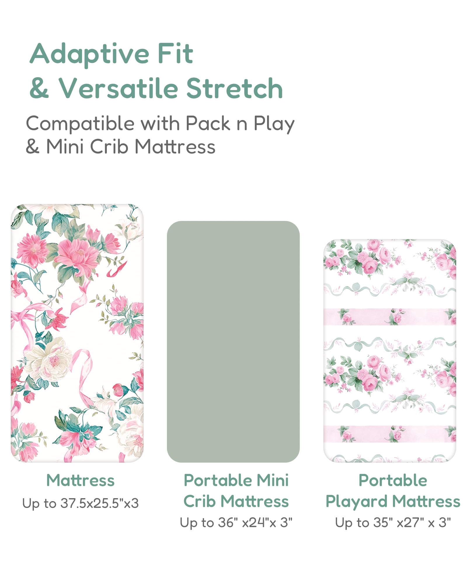 TotChill two-pack mini crib sheets offering value and easy changes.