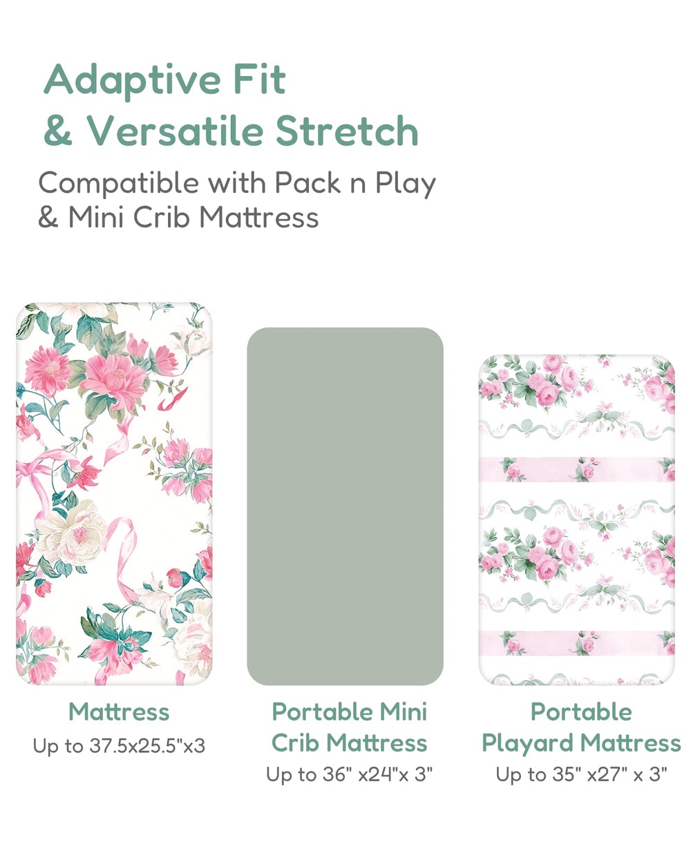 TotChill two-pack mini crib sheets offering value and easy changes.