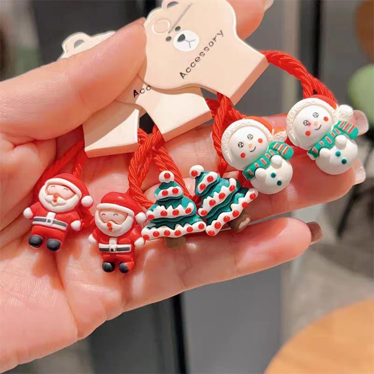 Totelux bells hair ties feature jingling charm and reliable grip