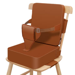 TOTIDYH booster seat with backrest for improved mealtime posture.