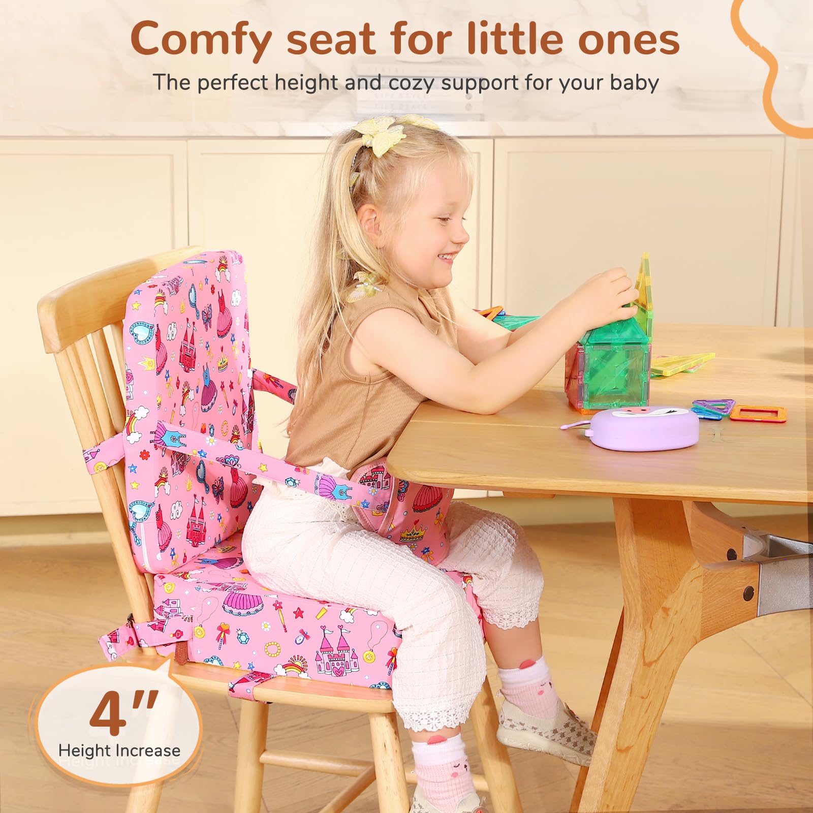 TOTIDYH removable cover allows thorough cleaning between meals.