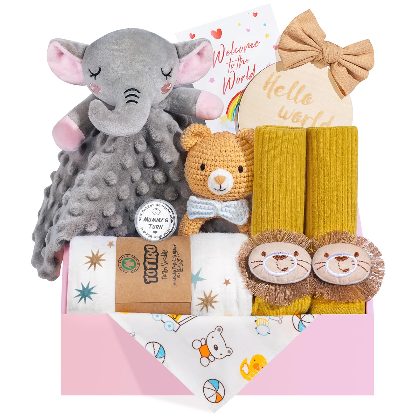 Totiro newborn swaddle blanket keeps baby cozy and breathable for gentle swaddling.