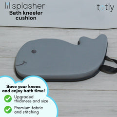 Totly rinse cup makes rinsing gentle and controlled for a calm bath.