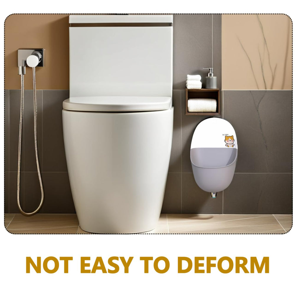 Totority urinal with removable bowl simplifies cleaning for parents