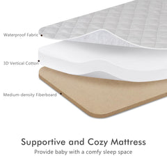 TotRun Bassinet bedside sleeper pink height-adjustment shows growing-baby versatility.