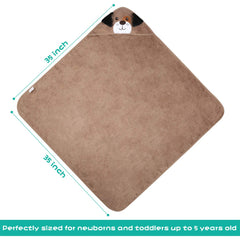 Touchat Rabbit Hooded Towel offers cozy design for newborns after baths.