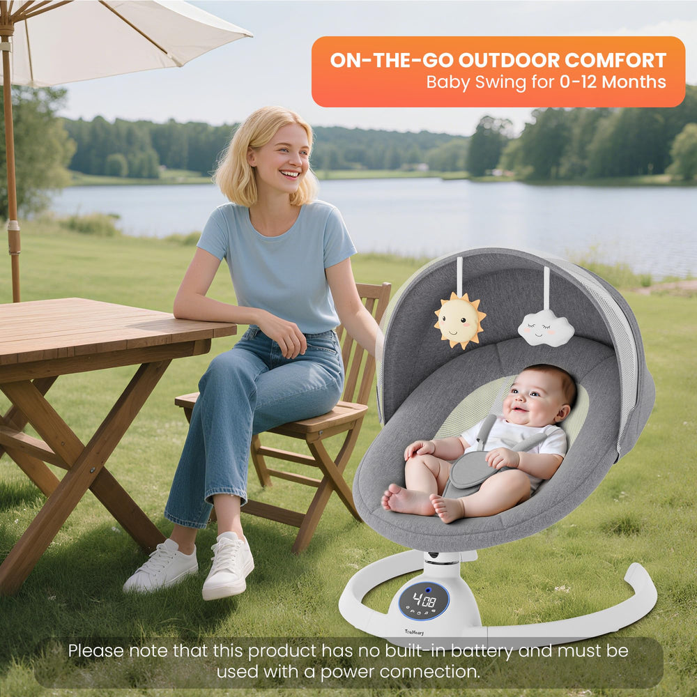 TouHeart portable design supports indoor and outdoor soothing sessions.