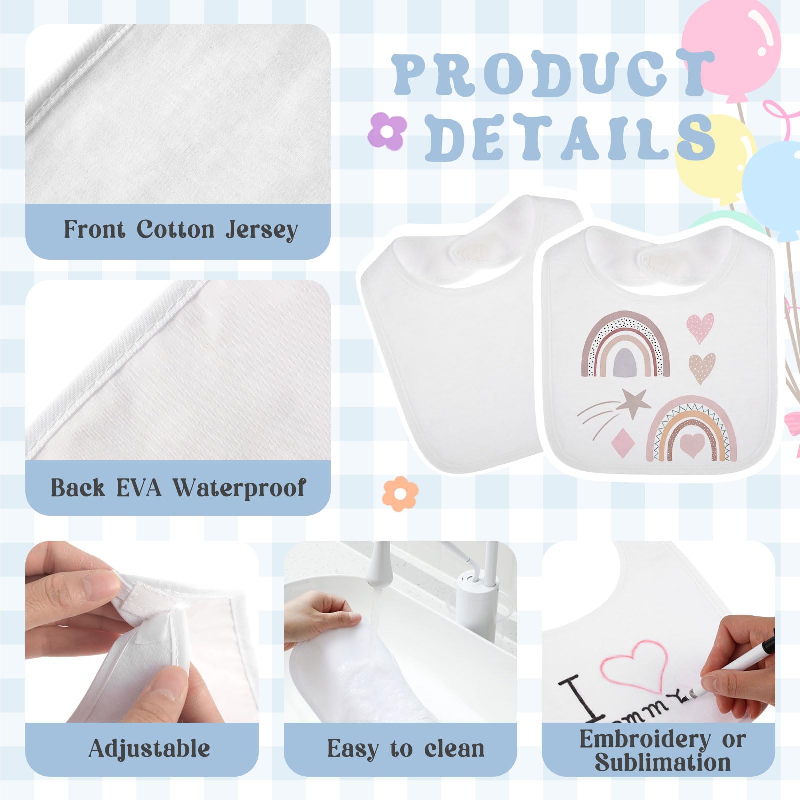 Toulite gift-ready baby bib set for a thoughtful shower present