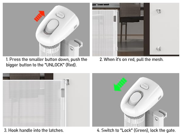 Toumoly retractable design stores compactly when not in use.