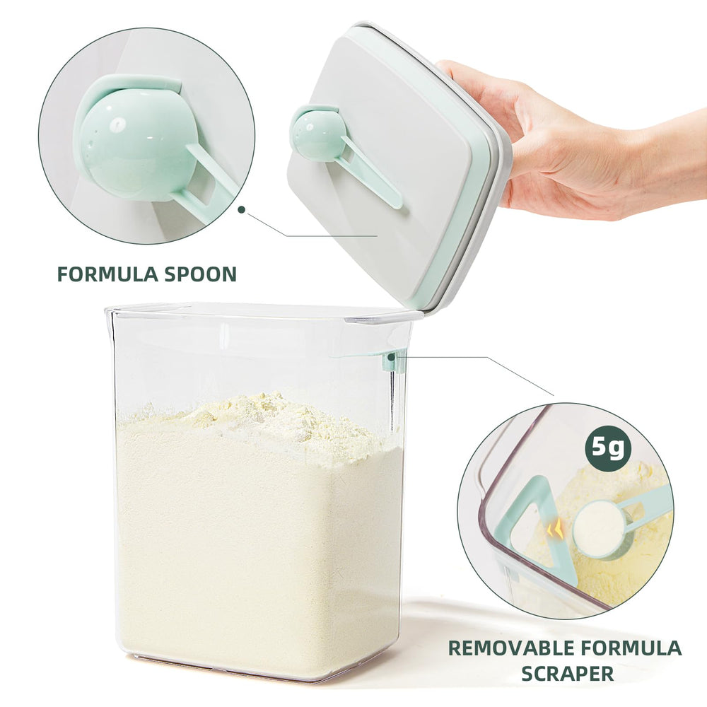 Tourdeus 2300ml capacity keeps feeds ready for busy days.