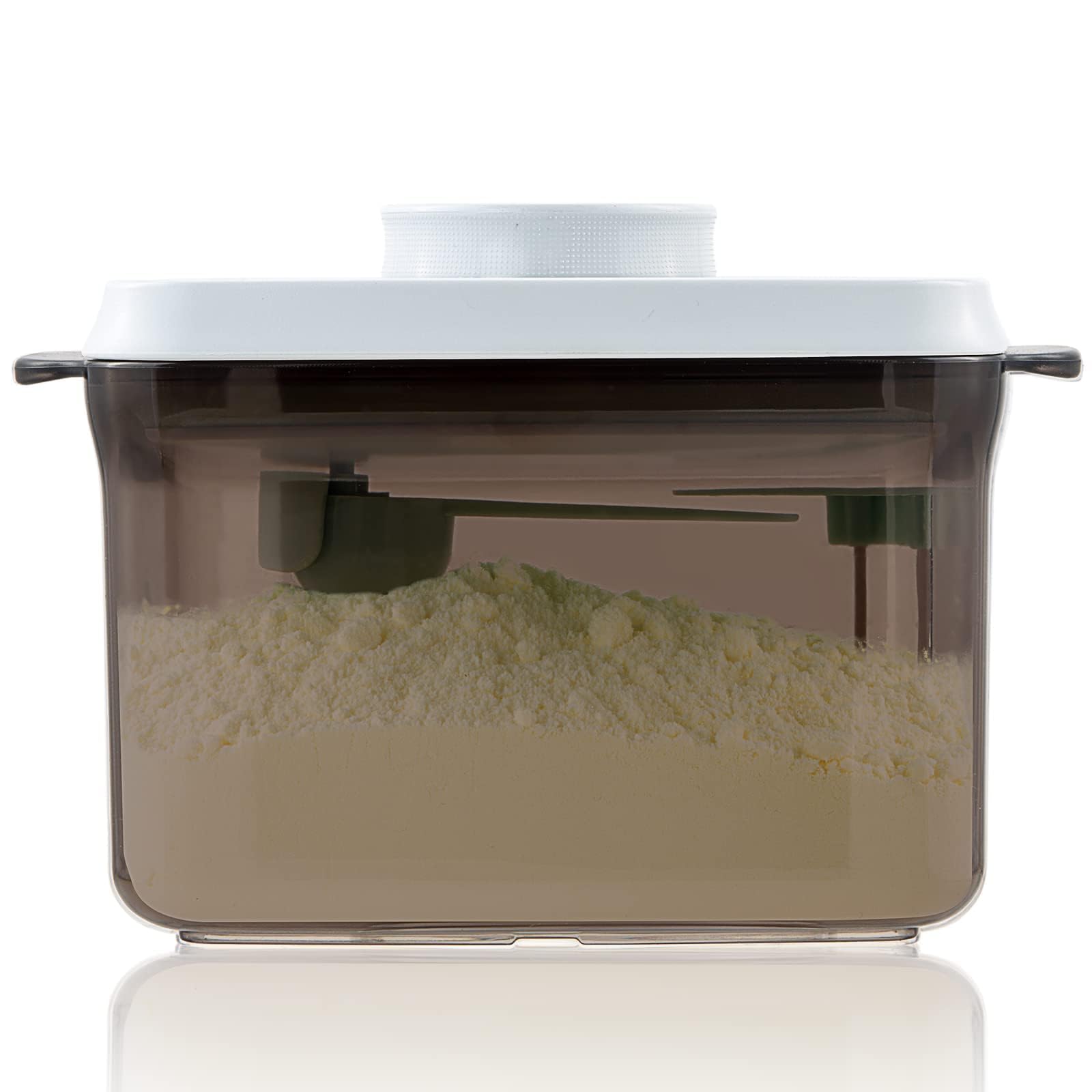 Tourdeus formula container shows 1000ml capacity for home or travel use