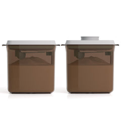 Tourdeus formula container outside view highlights home storage and freshness.