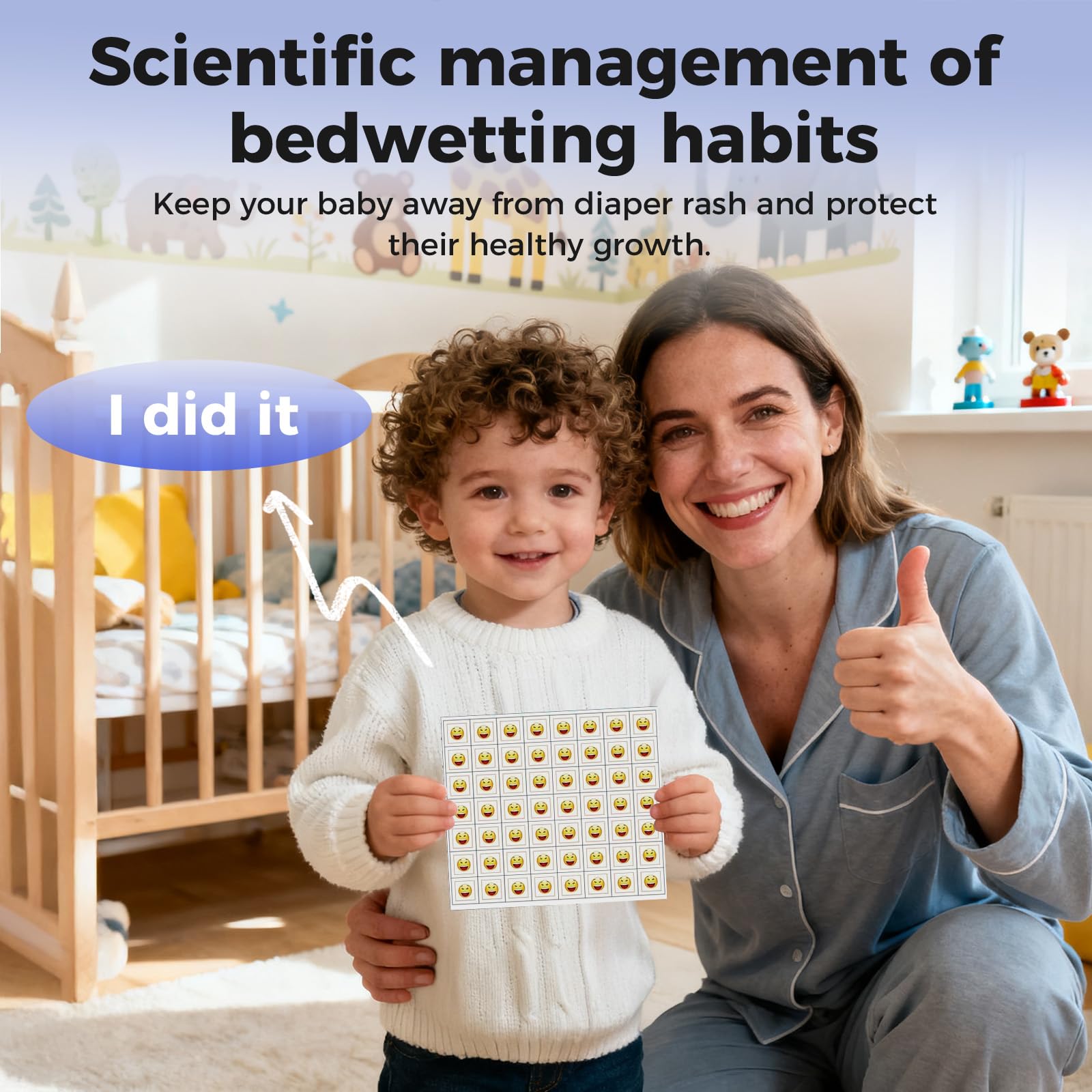 toutkuk bedwetting alarm progress card tracks nightly goals