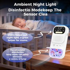 toutkuk bedwetting alarm ring and vibration modes for gentle wake