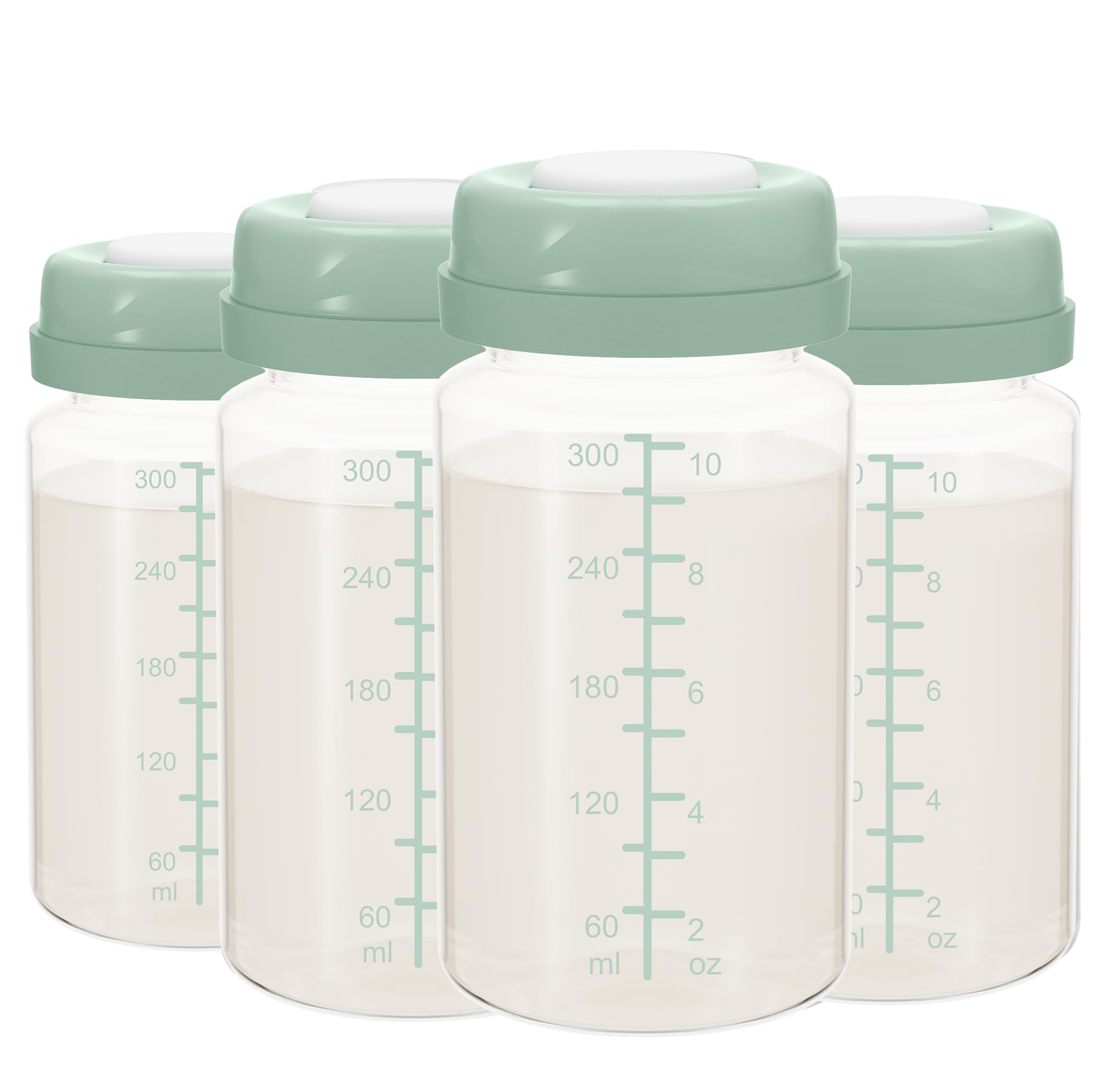 TOVVILD 10oz bottle on counter for easy pumping and storage