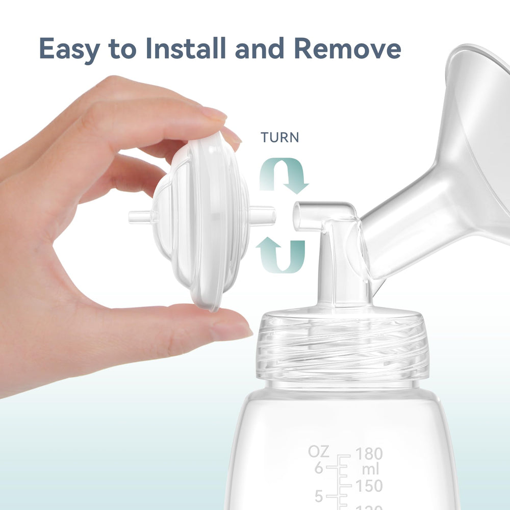 TOVVILD backflow protector supports hygienic pumping sessions.