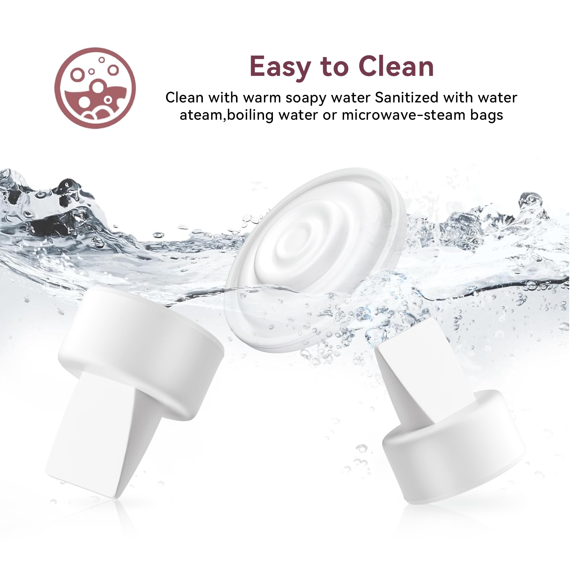 TOVVILD BPA-free silicone parts for safe breast pumping
