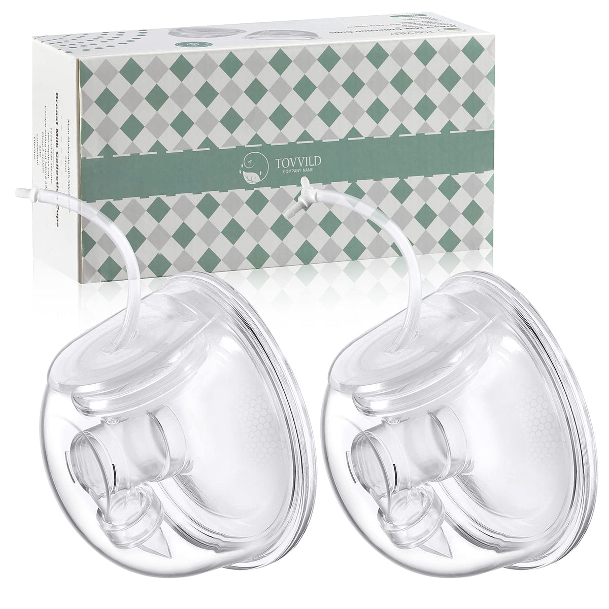 TOVVILD 8oz milk collection cup for hands-free pumping with Spectra pumps