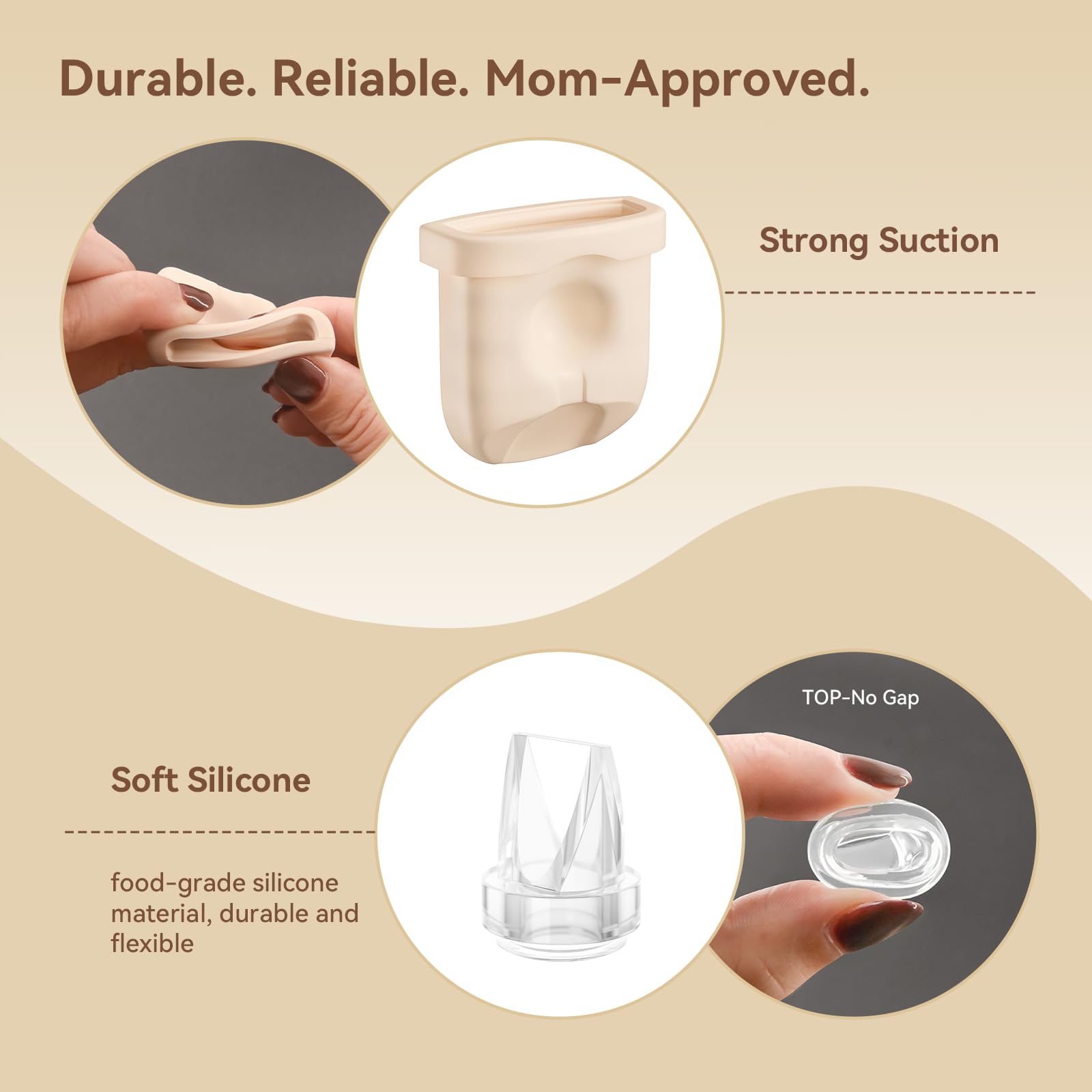 TOVVILD duckbill valve compatibility with Eufy E10 keeps pumping efficient.